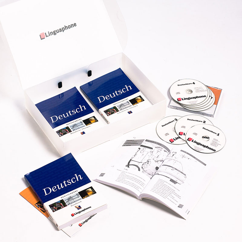 CDs　and　Online　USB　Learn　language　or　German　course　Linguaphone